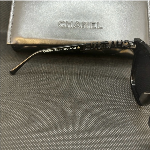 Women’s Black Chanel Sunglasses - Picture 6 of 8